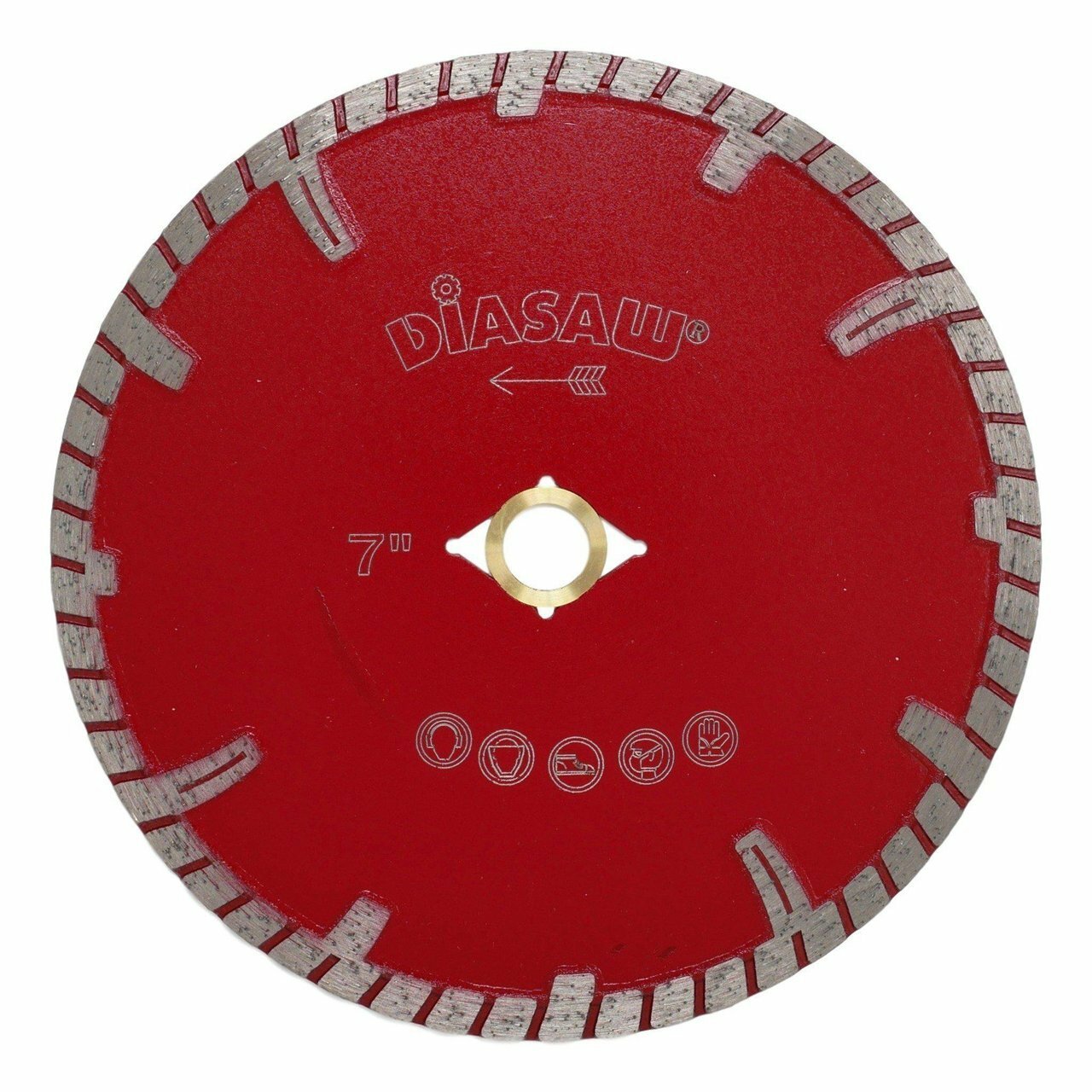 4" 4.5" 5" 6" 7" Diamond Wide Turbo Blade - Granite, Engineered stone, Quartzite