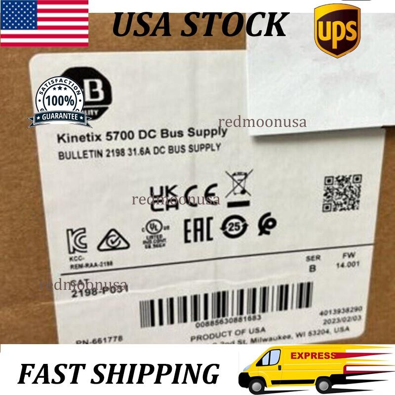 2198P031 Allen-Bradley 2198-P031 AB Factory Sealed NEW US Free Tax