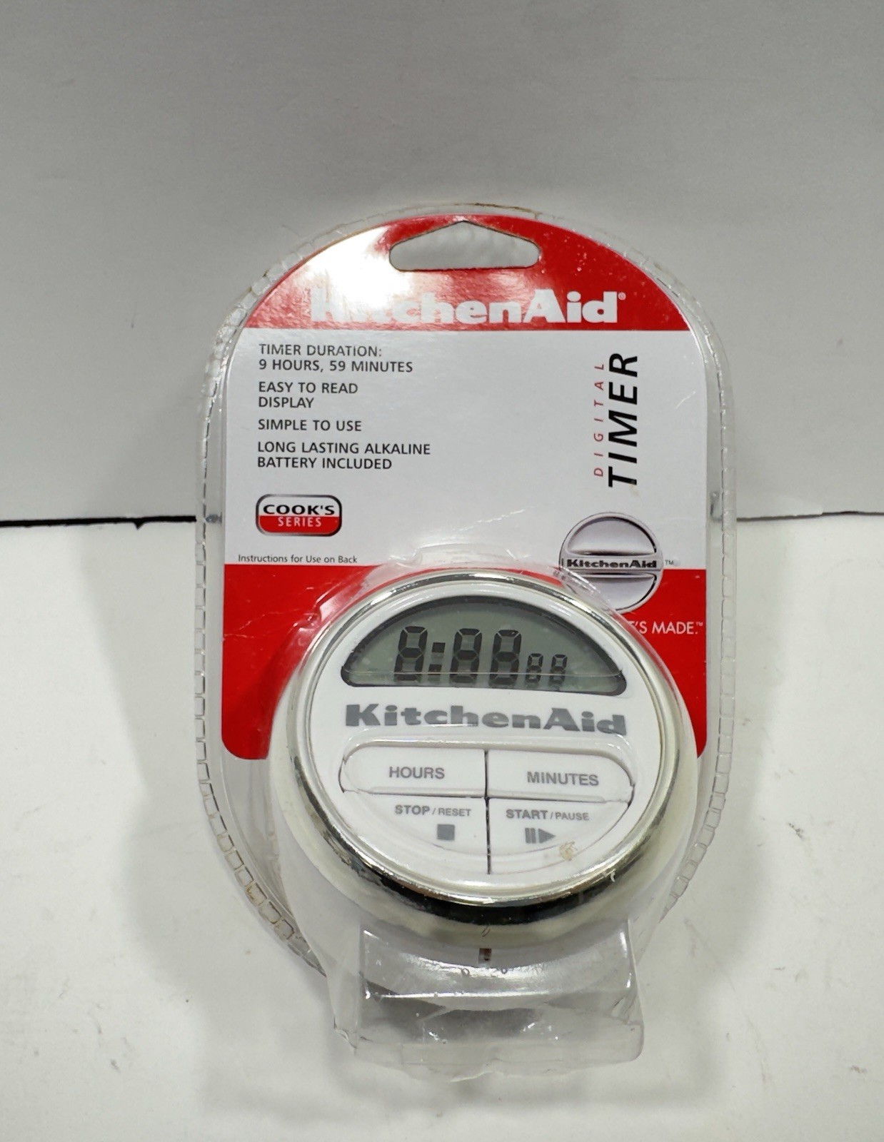 KitchenAid Digital Aid Timer White KAT150WH BRAND NEW SEALED