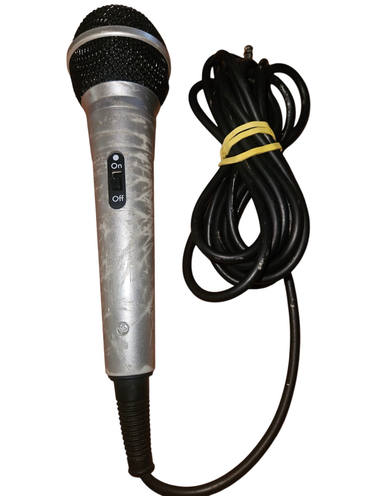 Unbranded 7" Karaoke Microphone Cable 10ft Untested