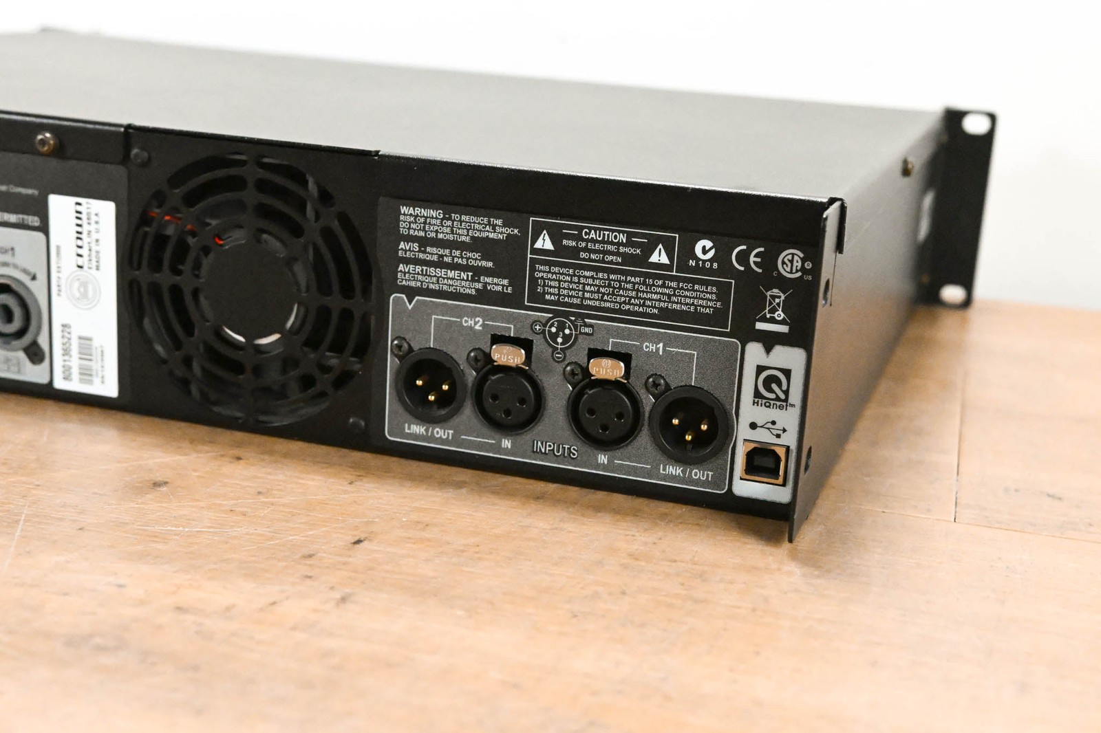 Crown XTi 2000 2-Channel Power Amplifier with DSP CG013C1