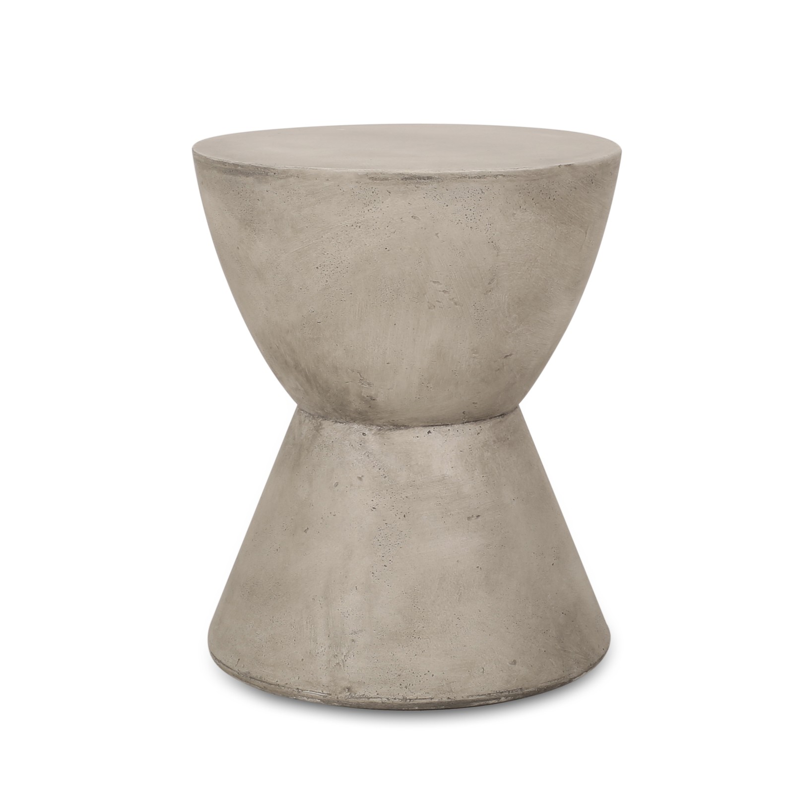 Modern Outdoor Concrete Side Table Accent Table End Table for Indoor Outdoor
