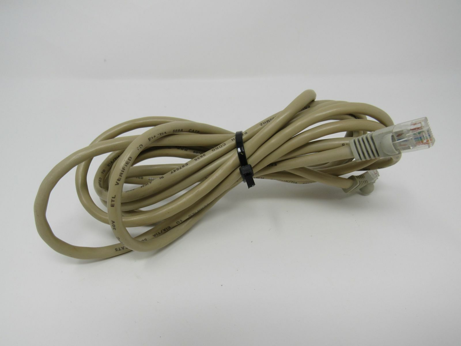 Standard Ethernet Patch Cable RJ-45 9 ft Cat5e