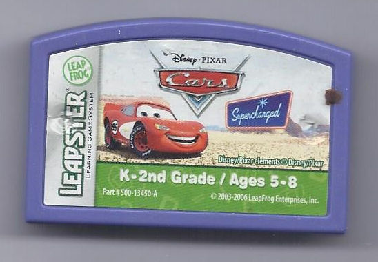 Leapfrog Leapster Disney Cars Game Cartridge Game Rare VHTF Educational