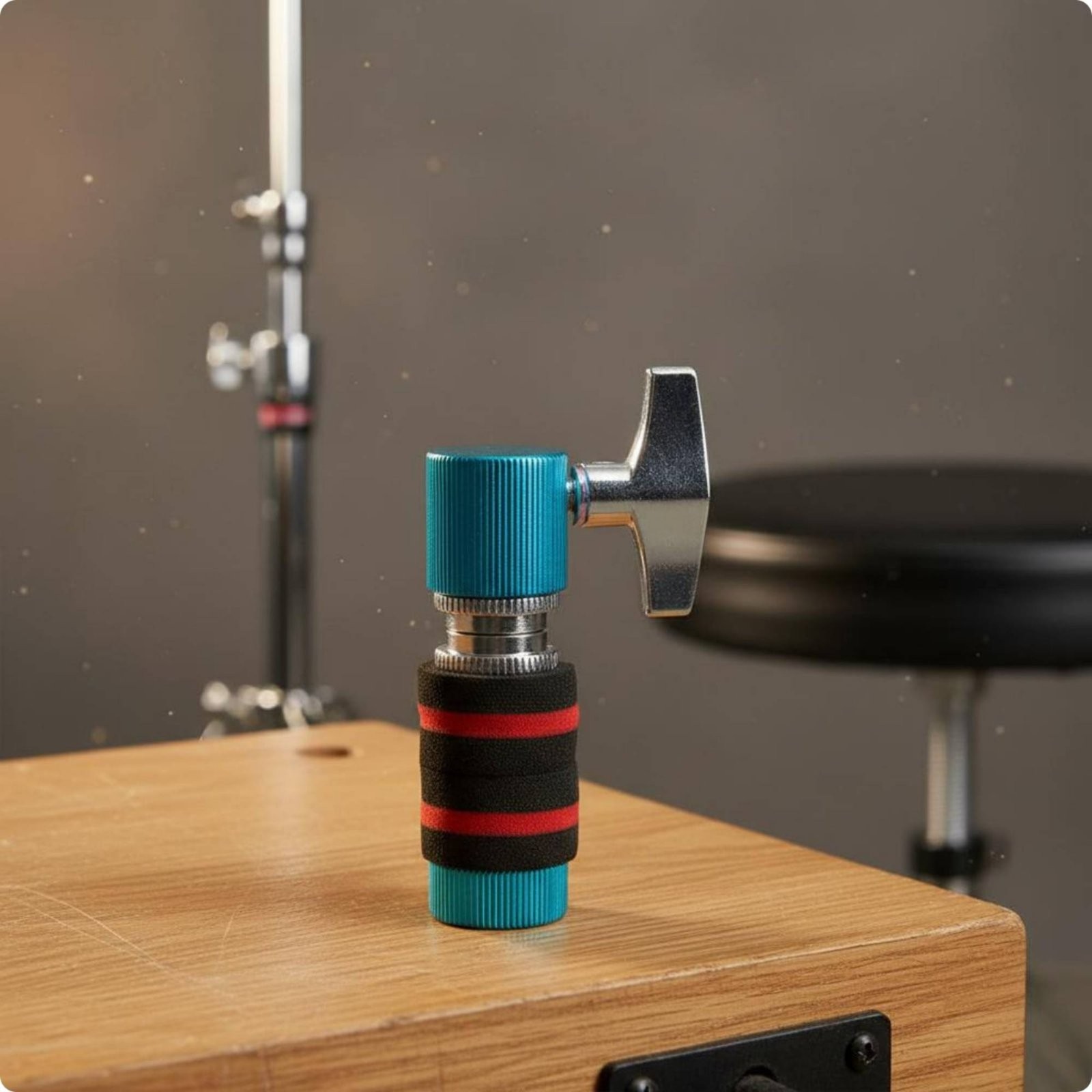 Hi-Hat Fastener Knurled Grip Drum Hi-Hat Fastener No-Tool Adjustment