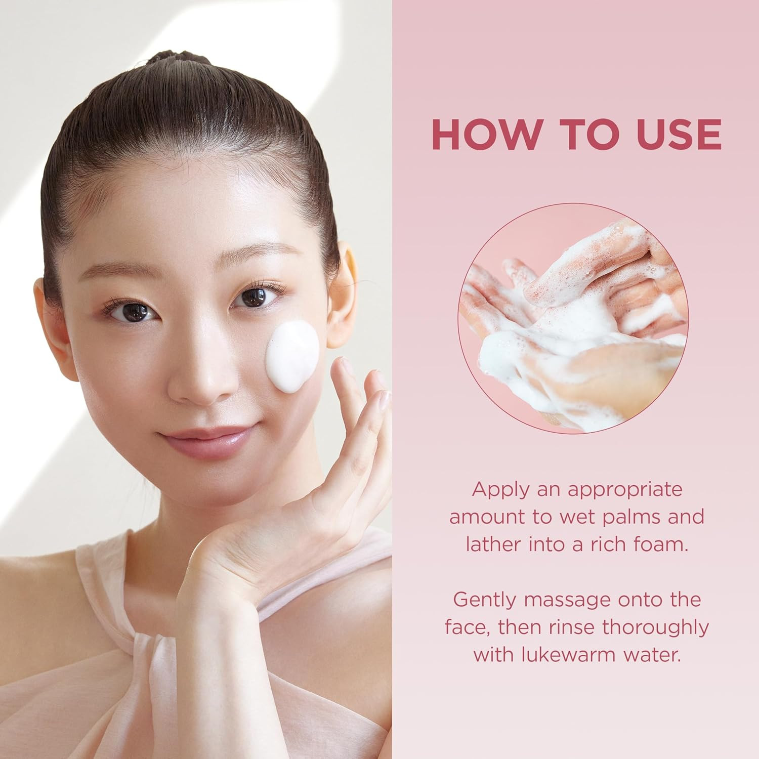 Poremizing Deep Cleansing Foam, 4.23 Fl.Oz, 125Ml, Makeup Remover, Korean Face C
