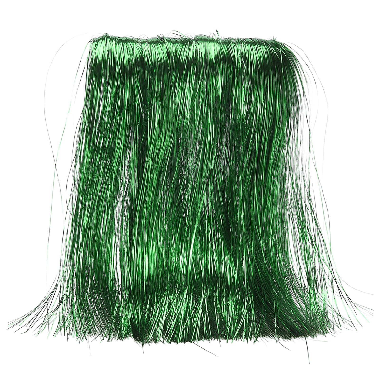 Fly Tying Materials, Crystal Flash 10 Pcs & 12 Inch & Dark Green & PE