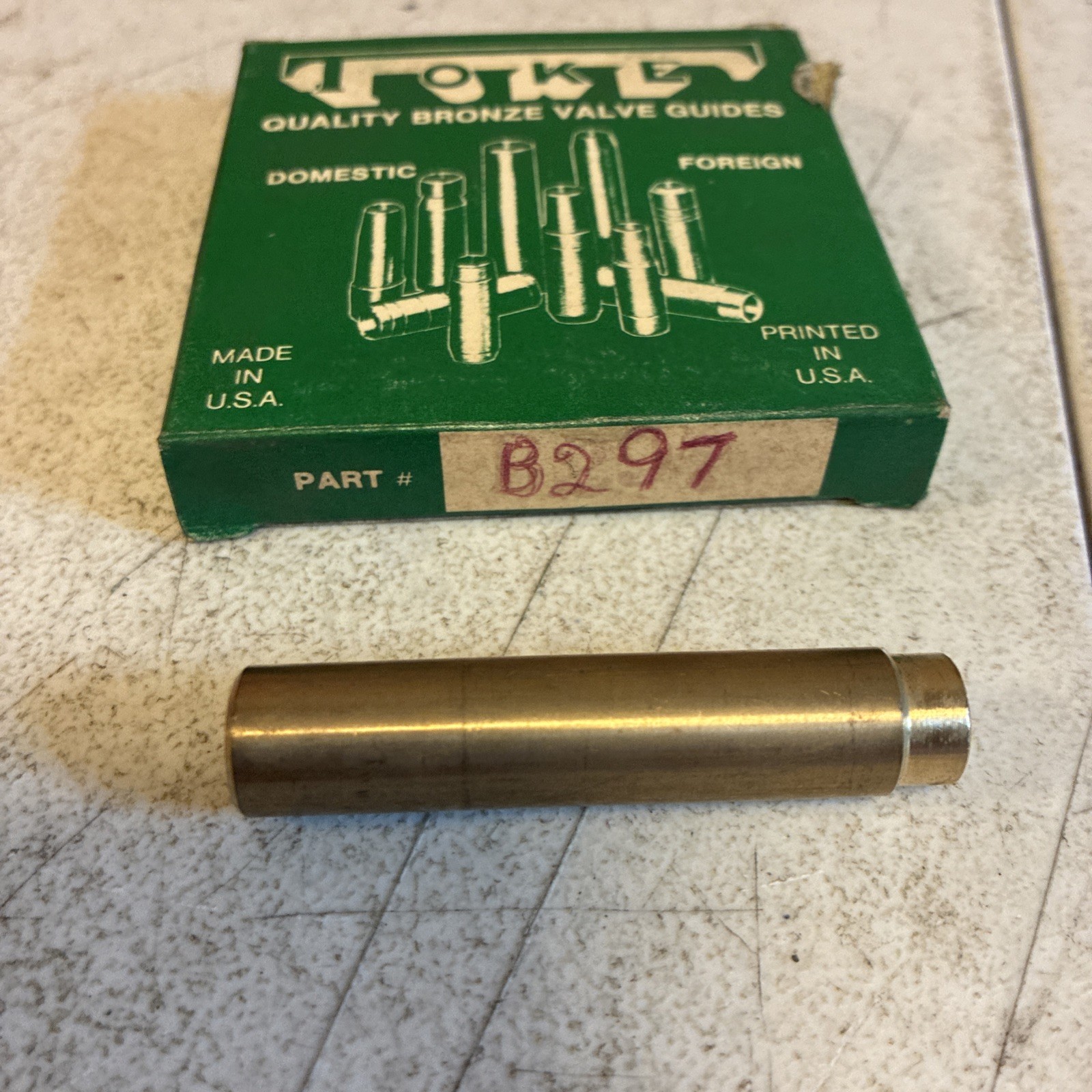 Toke Guide Intake Valve (Sold Individually) B297 Durable High Quality NOS Part