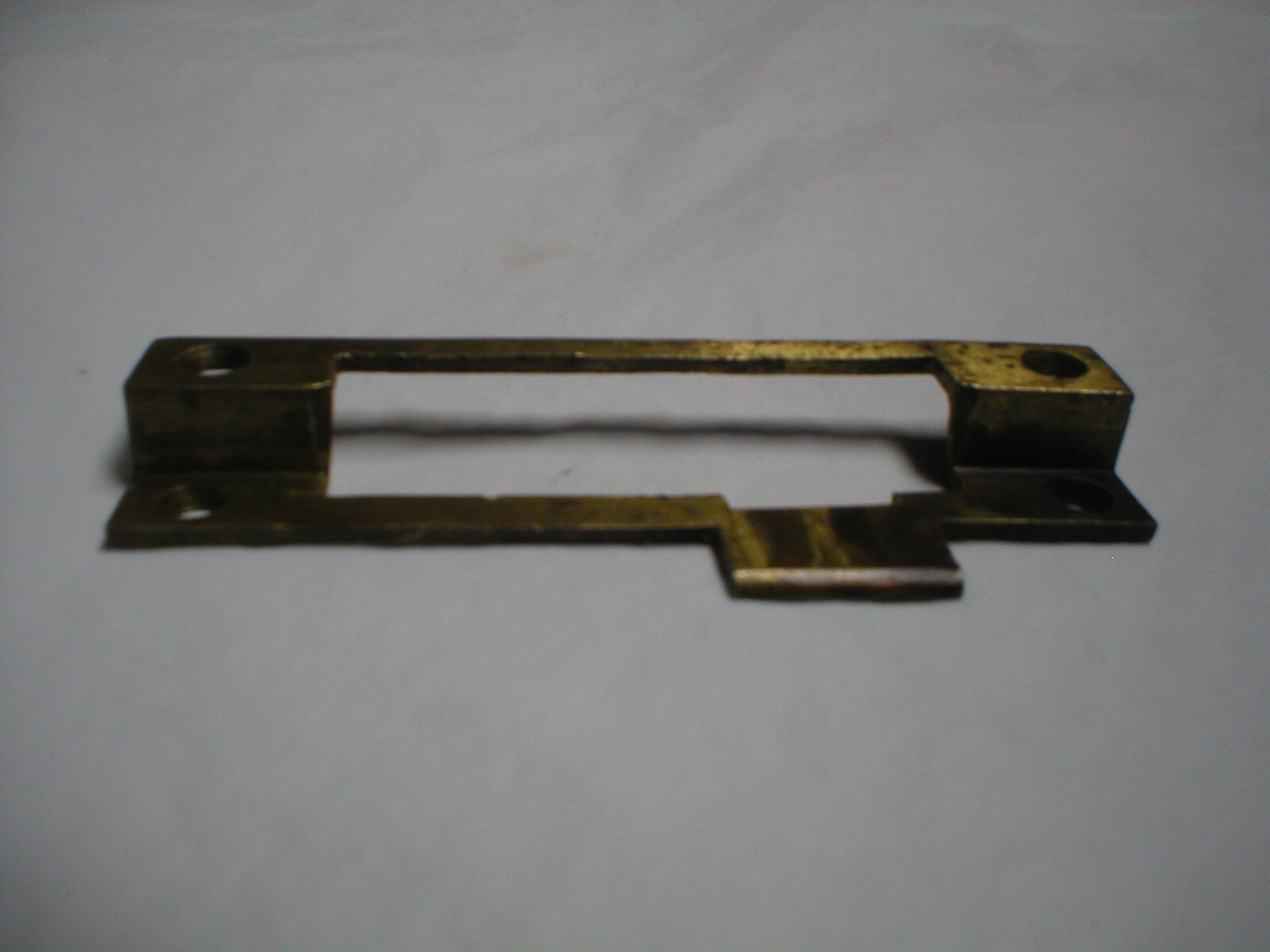 Antique Solid Brass Rabbit Striker Plate