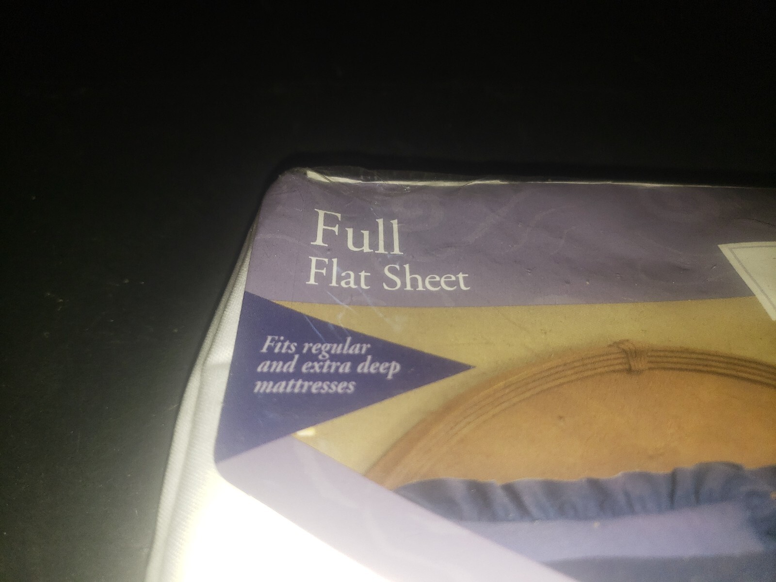 Twin Flat Sheet 50% Cotton 50% Polyester By Jubilee 180 Thread Count Travertine
