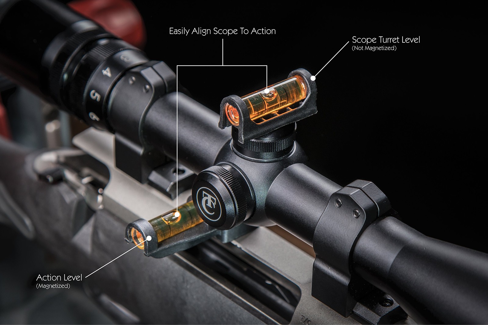 Wheeler Engineering Level-Level-Level Scope Mounting Tool, Magnetic Base