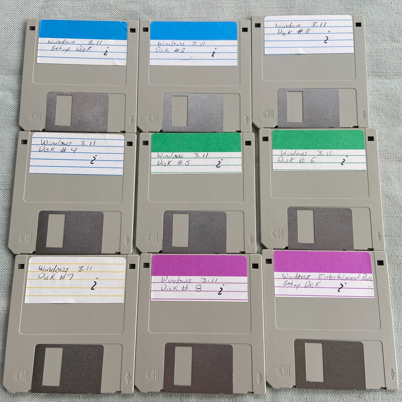 Vintage Software Microsoft Word Excel Powerpoint Windows 3.1 3.11 NT 4.0 Network