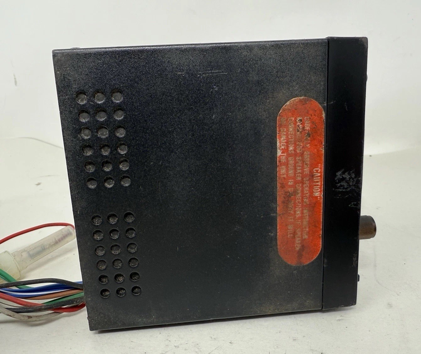 Vtg Pyramid Mini Car Stereo Graphic Equalizer EQ Amp 150 watt Untested ~ AS IS