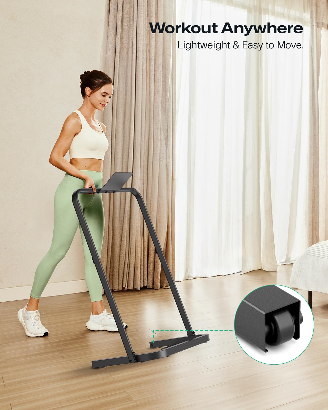 Universal Walking Pad Handle Bar Transform Your Walking Pad into Treadmill