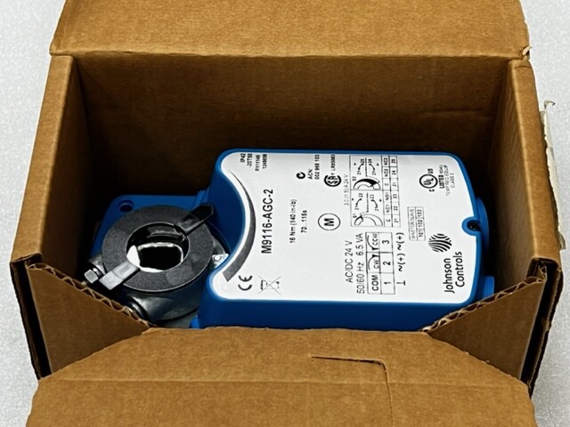 Johnson Controls M9116-AGC-2 140 in-lb 230VAC Electric Actuator New