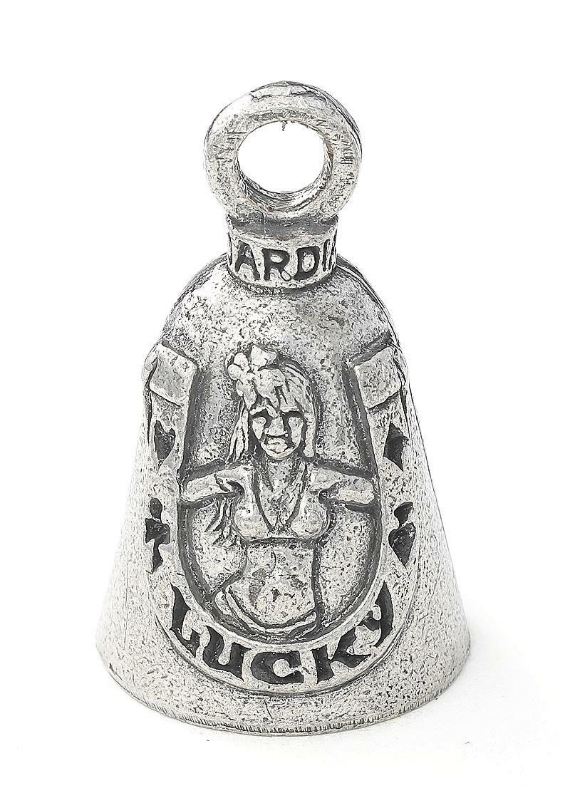LUCKY HORSESHOE PINUP GIRL Guardian® Bell Motorcycle FIT Harley biker dyna charm
