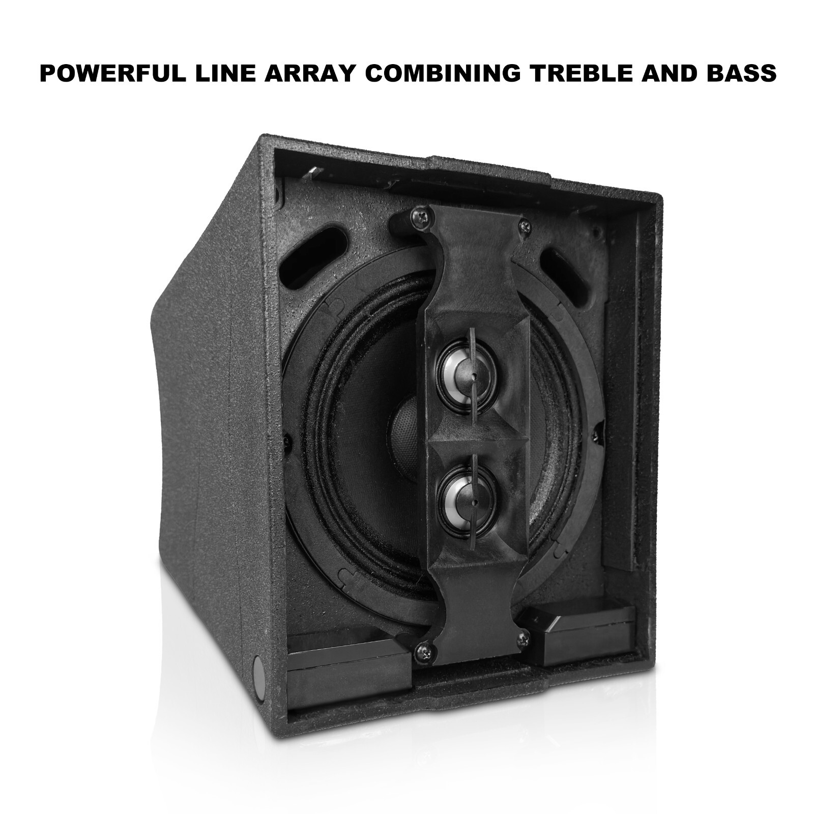 proreck Stage 12 Pro PA Line Arrays Speaker System Dual 12" Subs Bluetooth