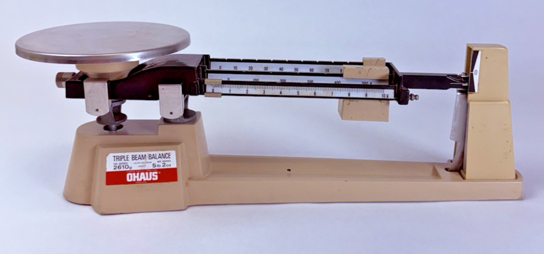 OHAUS Triple Beam Balance Lab Metric 2610g 5lb 2oz 700 Series