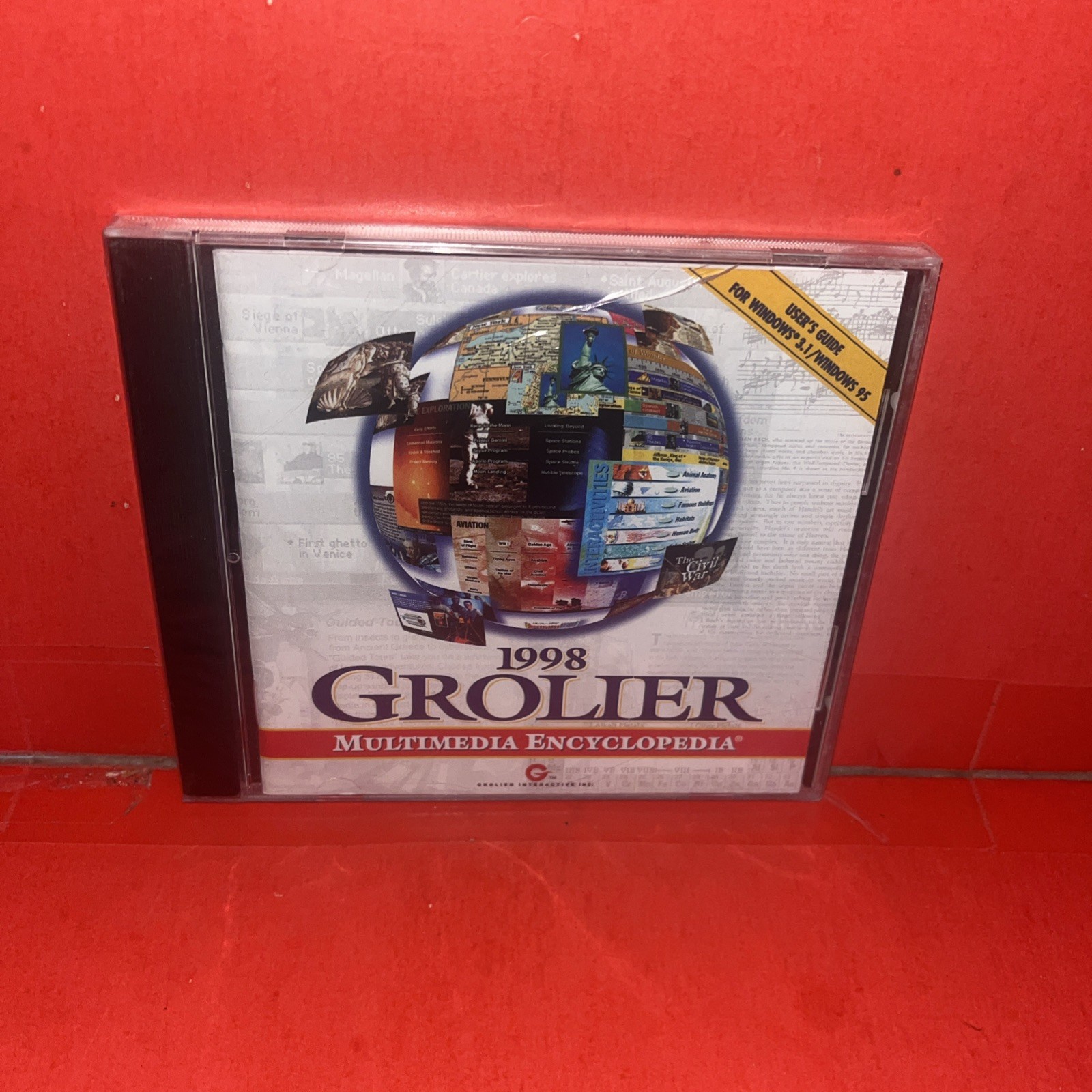 1998 Grolier Multimedia Encyclopedia - New - CD