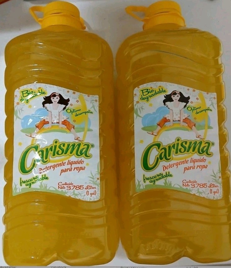 2X CARISMA LIQUID DETERGENT DETERGENTE LIQUIDO - 2 OF 128 OUNCES EA - FREE SHIP