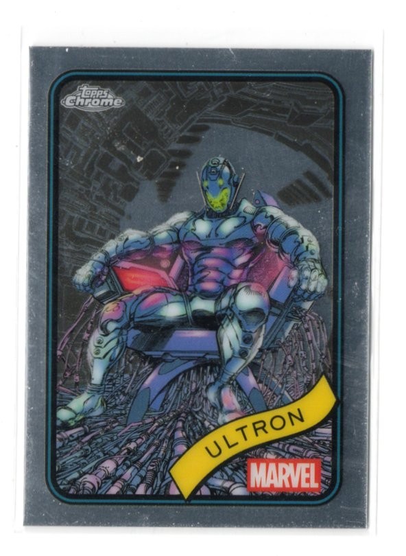 2025 Topps Marvel Chrome Ultron #138 Comic Base Card complete your set!