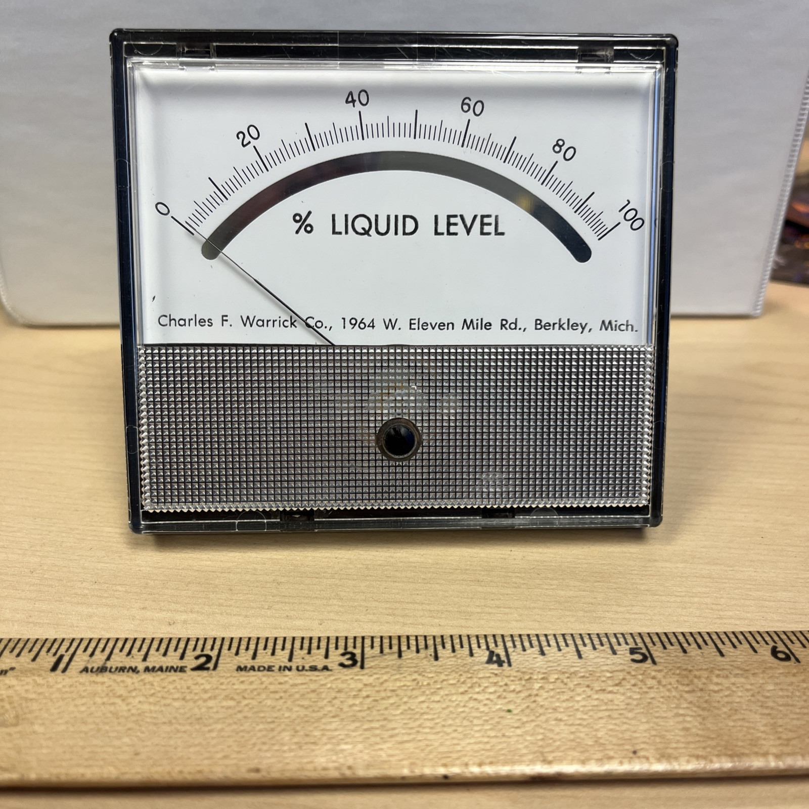 Warrick Liquid Level Indicator 1964  Berkeley, Michigan ￼