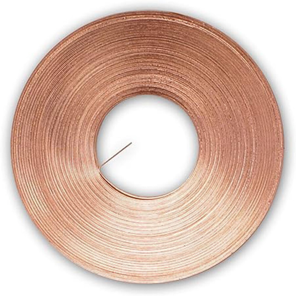 100' Copper Re-Strip 5/32"Wx.010"Thick, Reinforces Copper Foil & Metal Caming