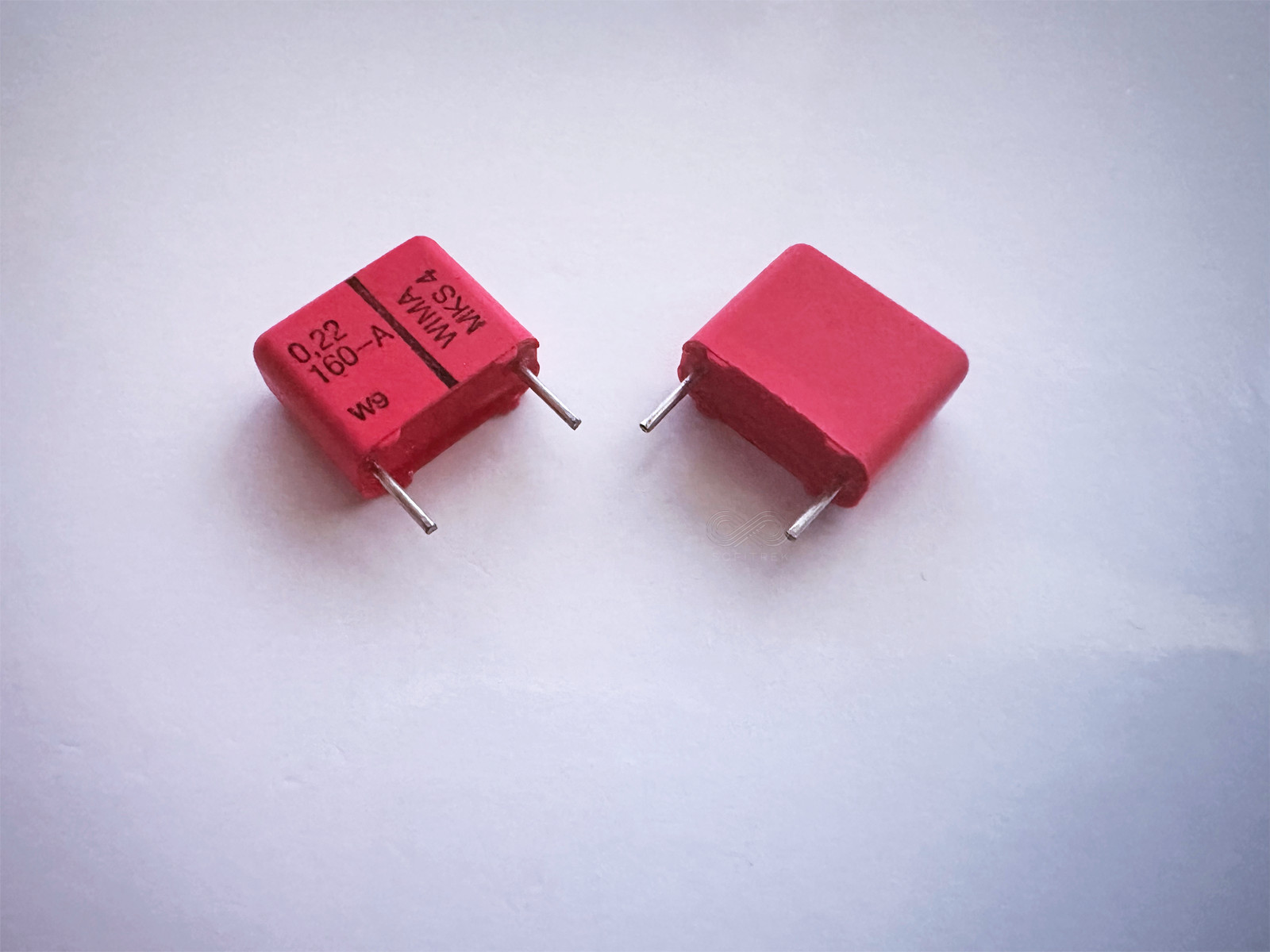 10PCS MKS4 0,22µF WIMA 0.22uF 220nF 20% 160V Polyester Film Capacitor Pitch 10mm