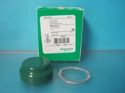 Square D 9001KU5 Green Push Button Boot 30mm Non-Illuminated NEW