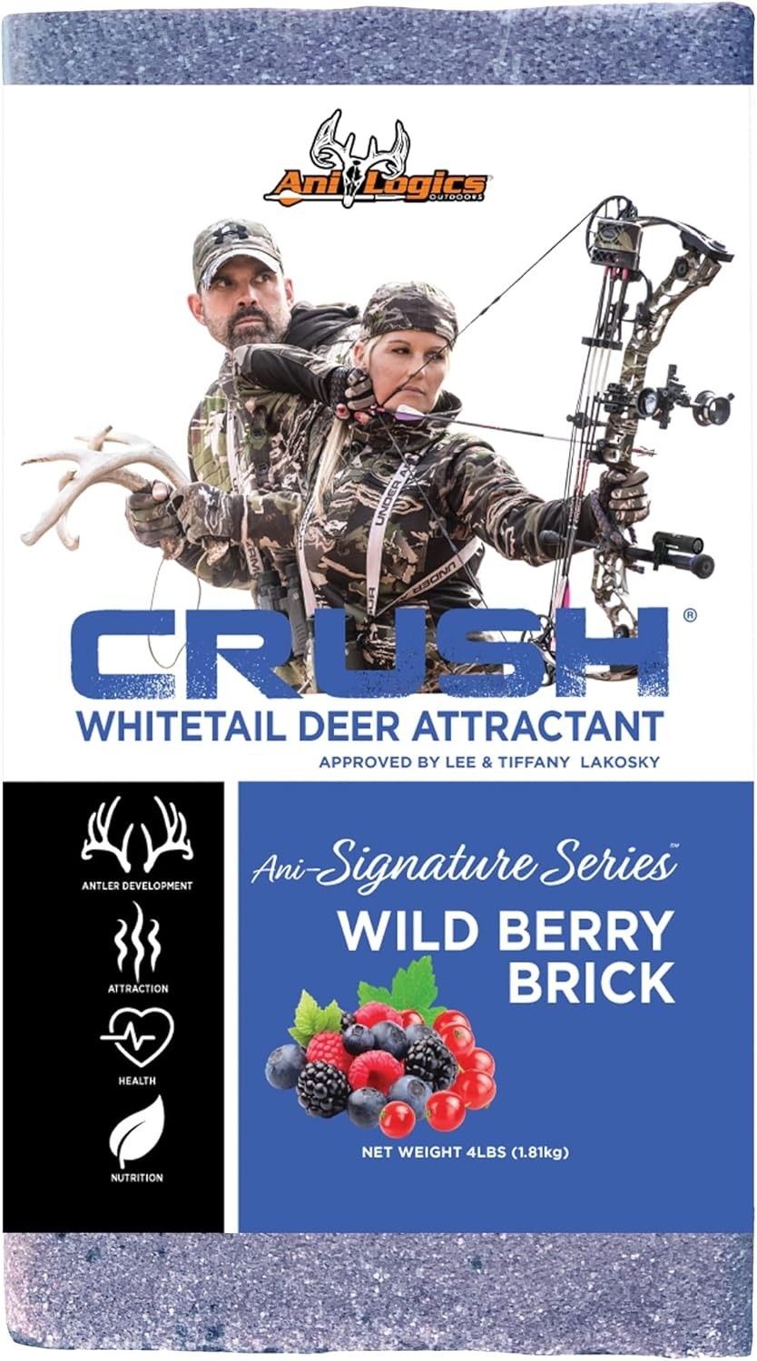 Ani-Logics Outdoors Crush Wild Berry Flavor 4lb Brick 42106