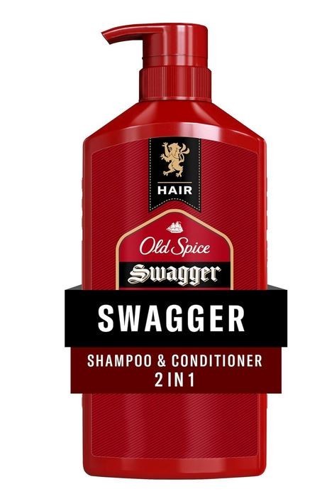 Old Spice Swagger 2-in-1 Shampoo and Conditioner Set for Men, Cedarwood 21.9 Fl