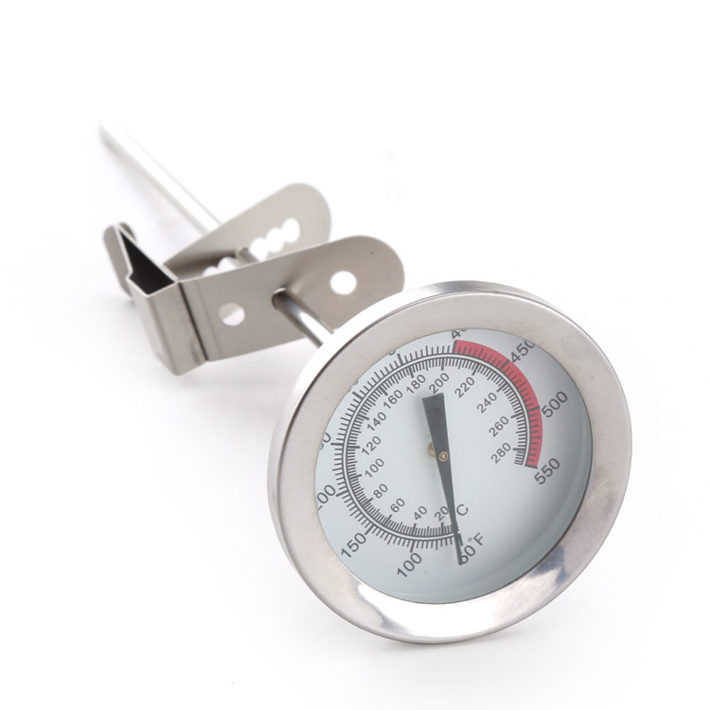 8-Inch Kitchen Meat Cooking Milk Frothing Thermometer Temperature Gauge