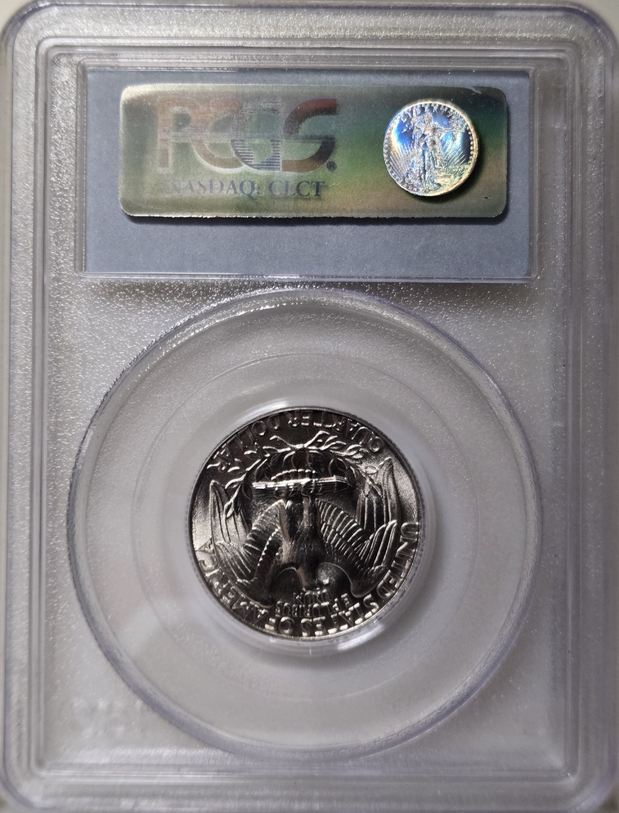 1987-D 25C PCGS MS66 - Clad Washington
