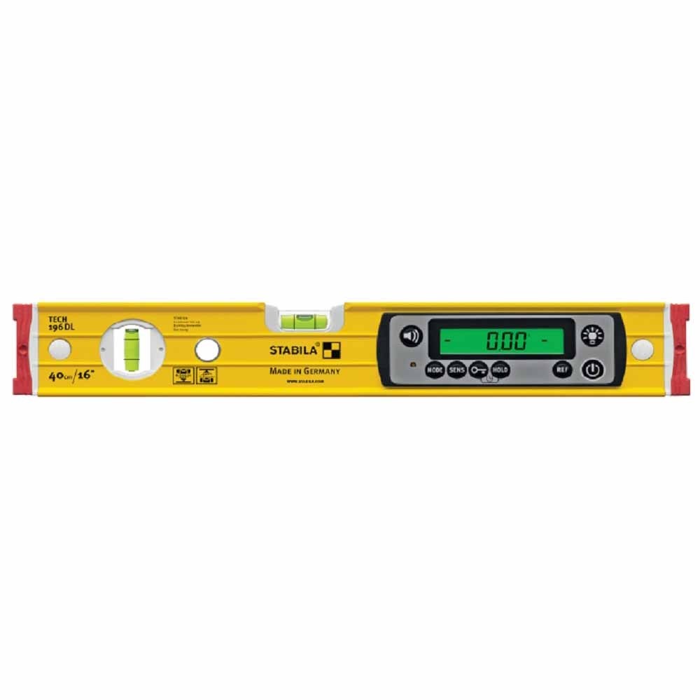 Stabila 39516 196 DL 16in Digital IP67 Spirit Level w/ Case