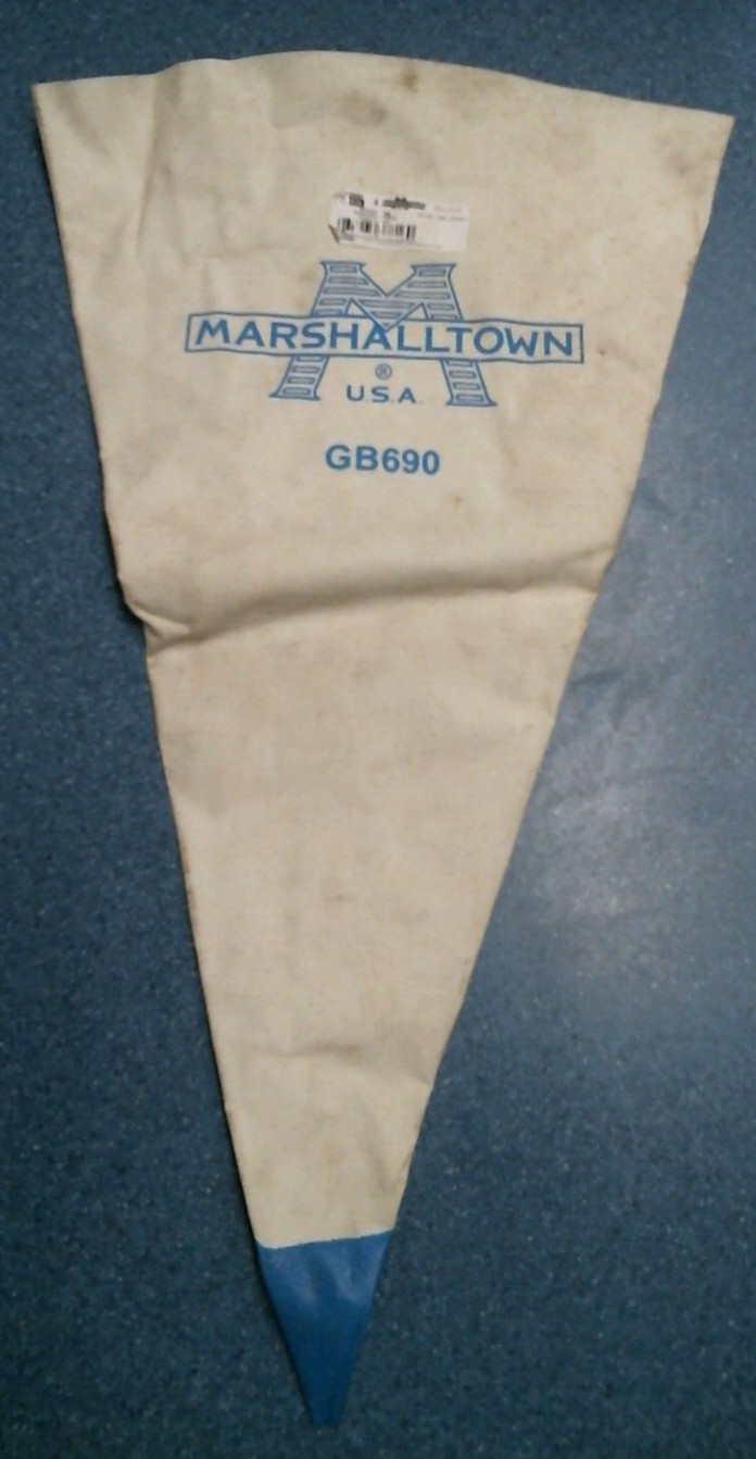 Marshalltown Grout Bag *DIRTY*    (GB690)  FS