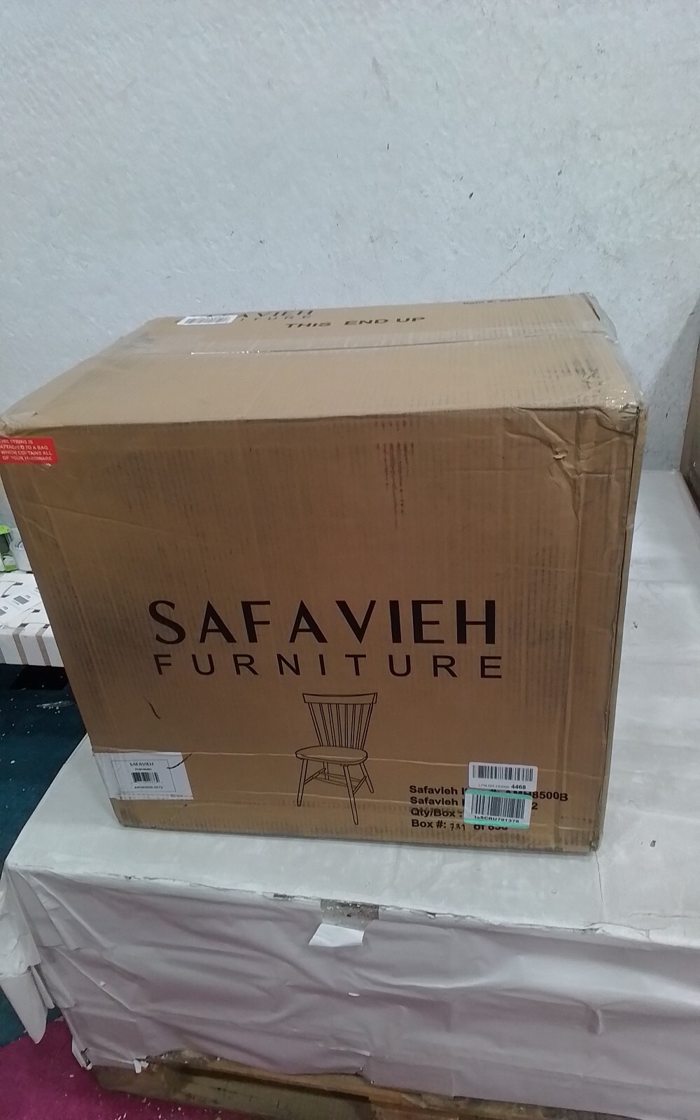 Safavieh PARKER SPINDEL SIDE CHAIR, Reduced Price 2172737293 AMH8500B