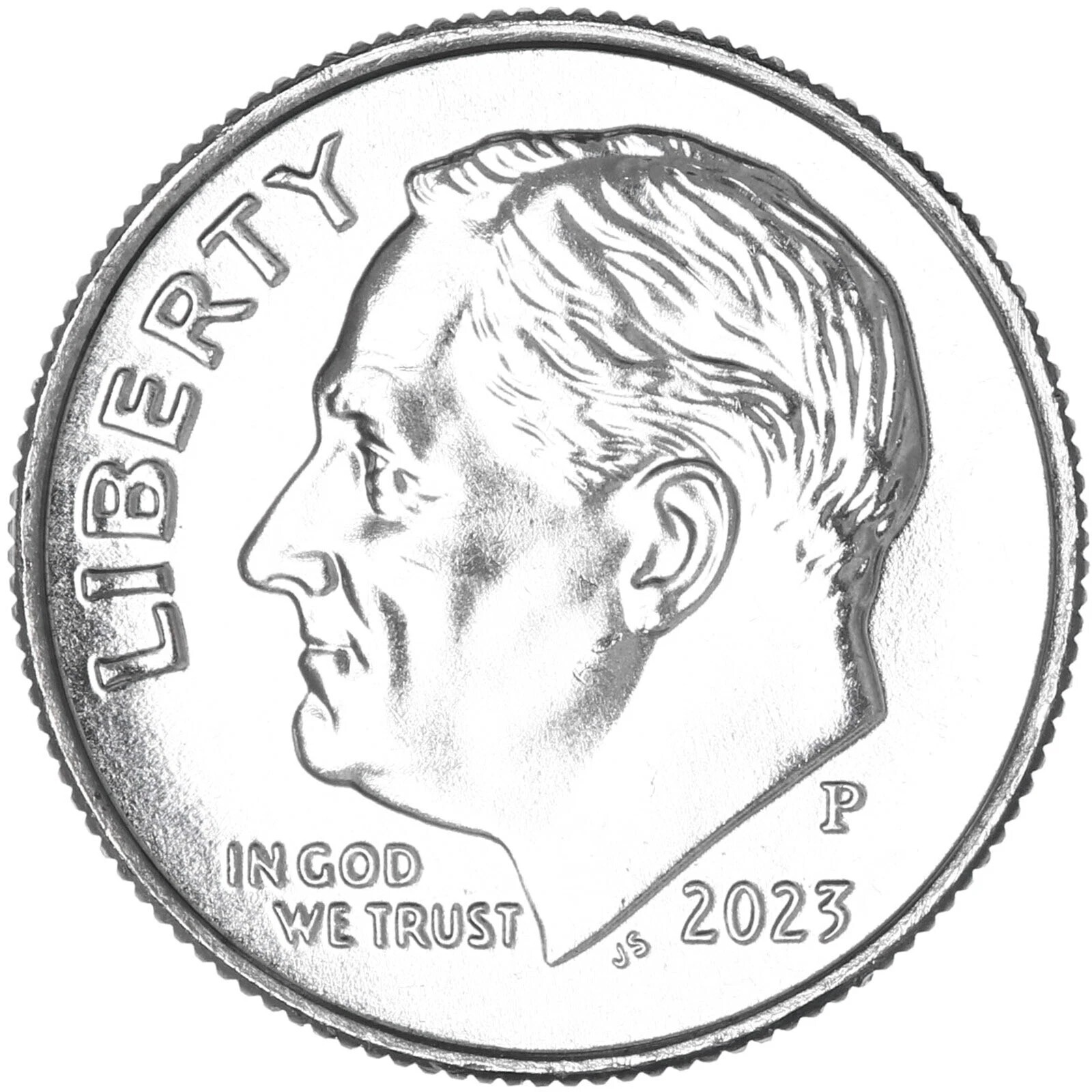 2023 - P    BU  UNC   ROOSEVELT DIME from Logistics Rolls