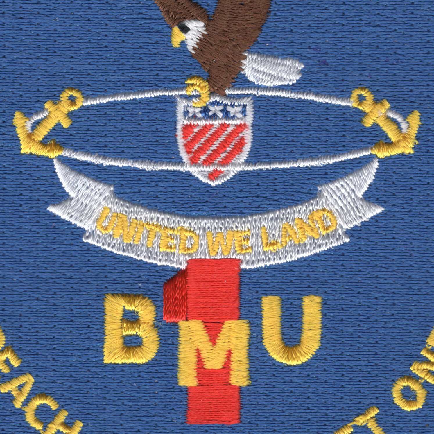 Beach Master Unit One Patch United We Land