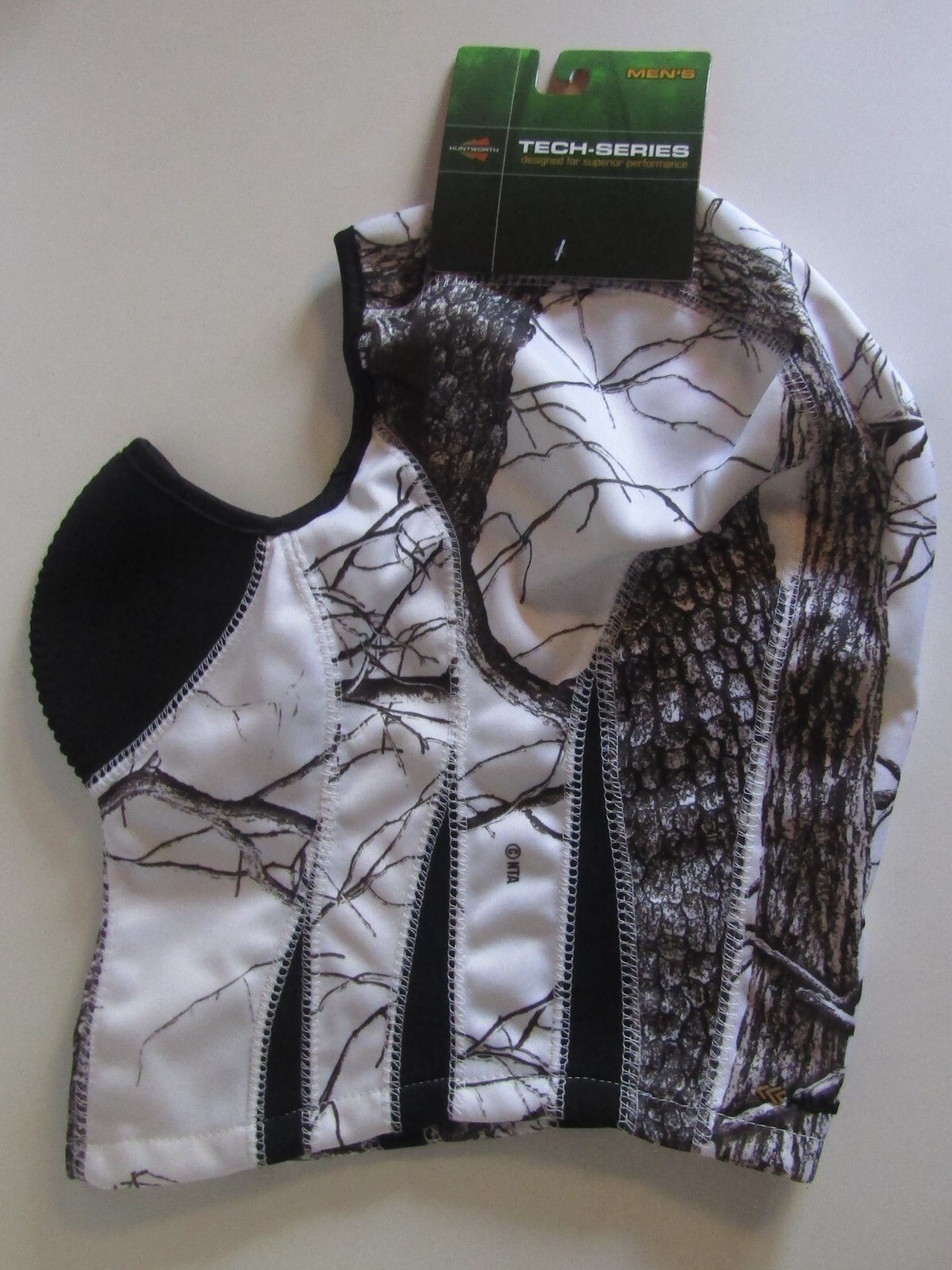 Huntsworth Oak Tree Snow Camo Balaclava Hood  sz  L/XL Tri-Laminate New with Tag