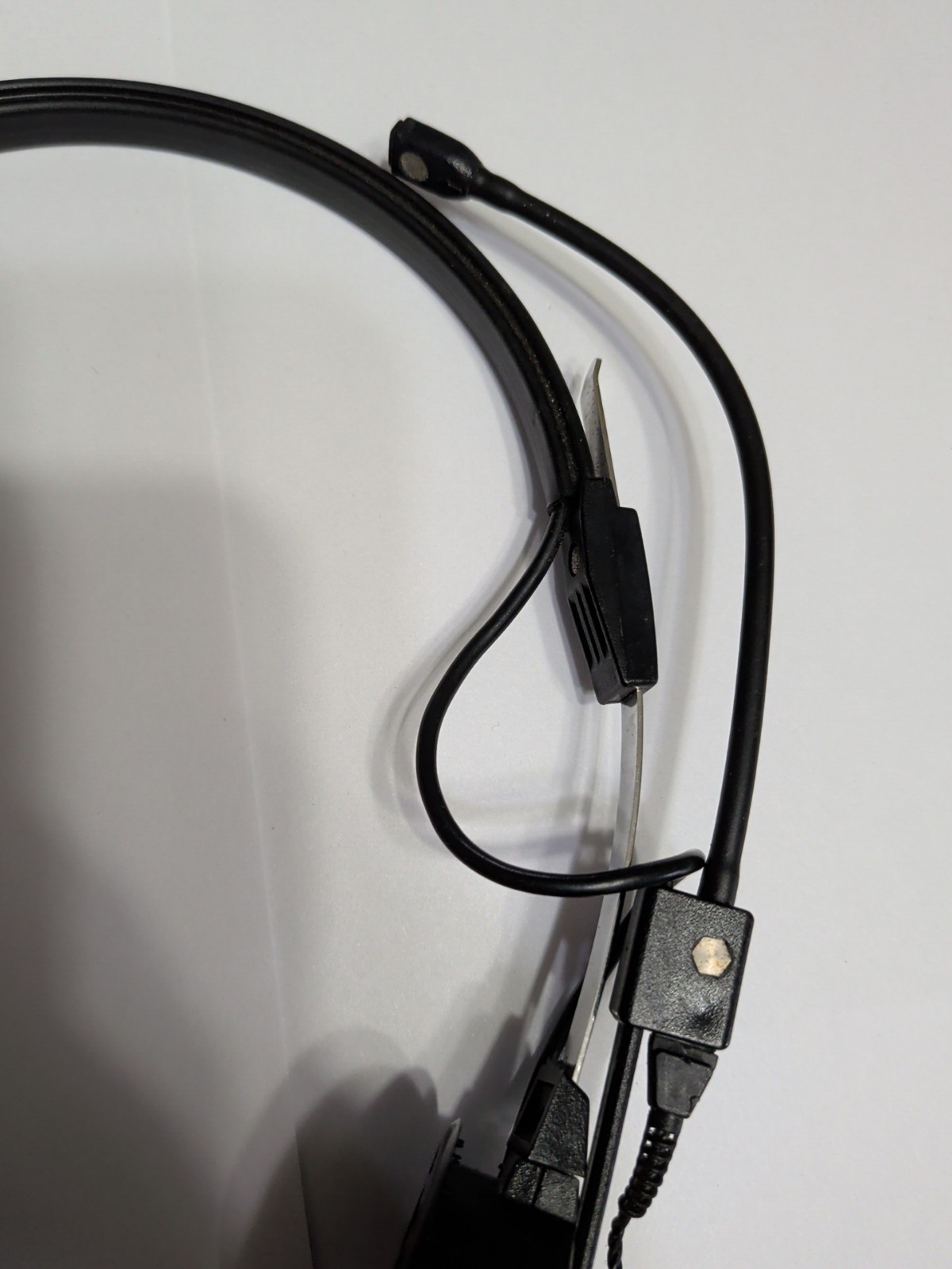 Vintage Telex Airman 750 Dual Pilot Headset Used Untested