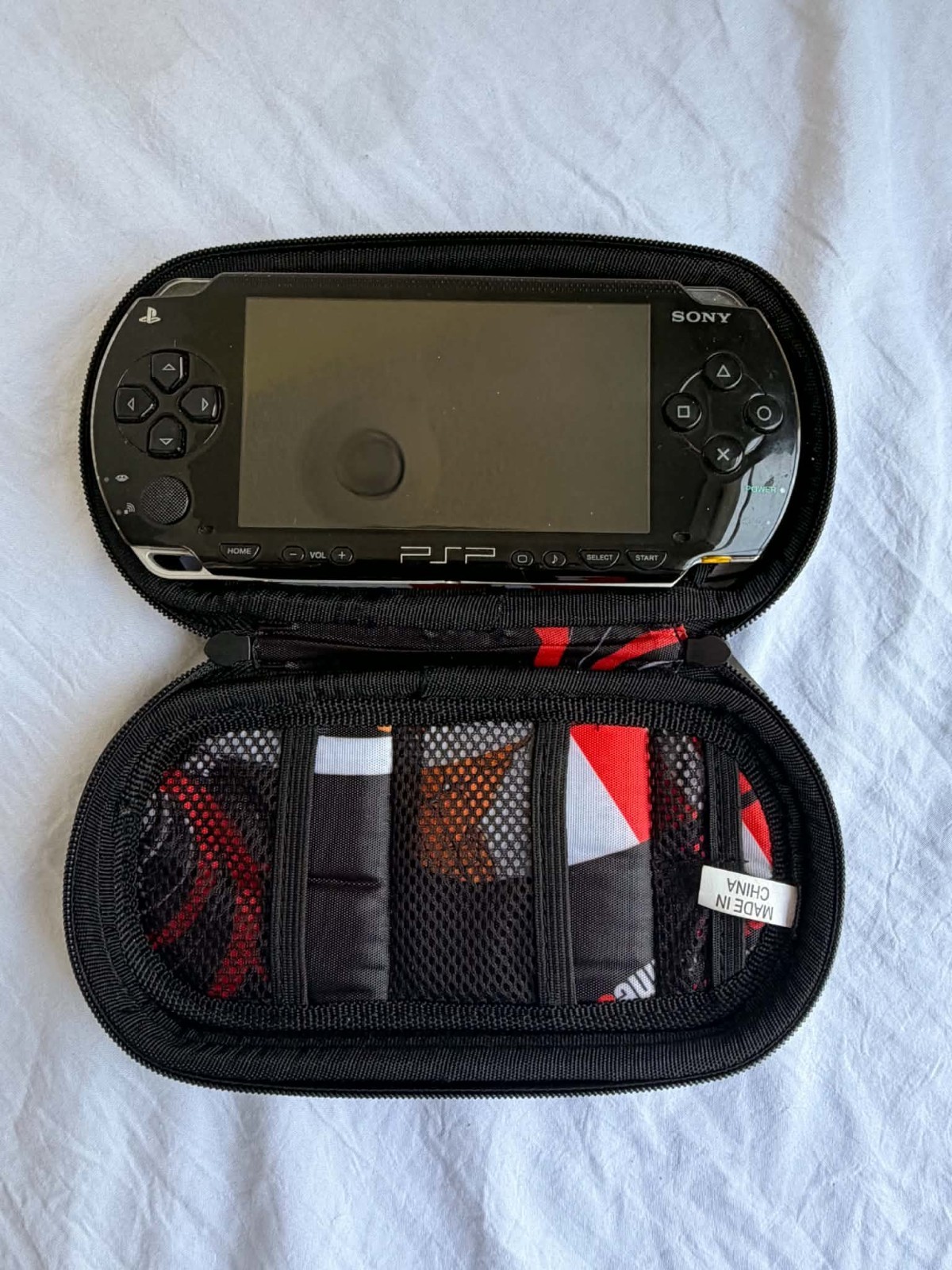 Sony PSP 1001 Black Handheld Console For Parts Or Repair