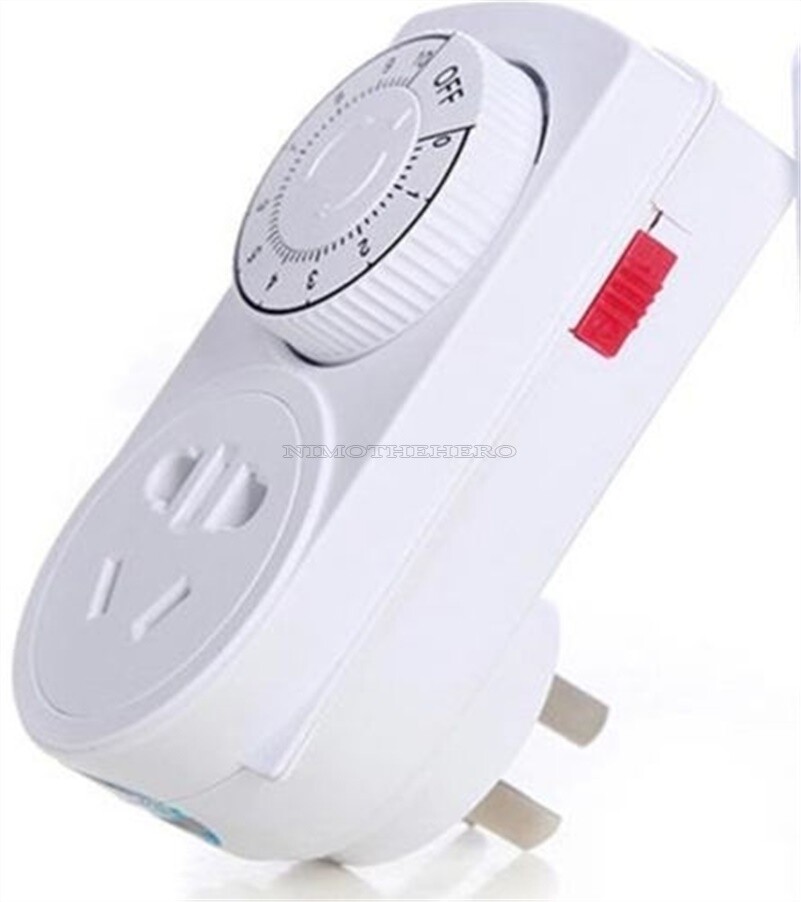Countdown Timer Switch Socket 50Hz Mechanical New 10 Hours 220V zc
