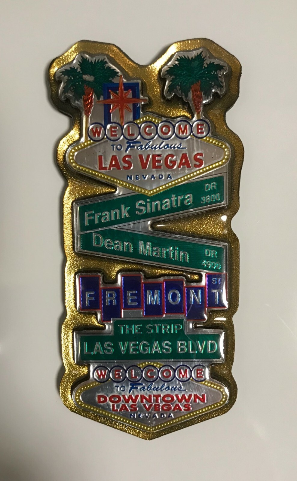 Las Vegas Welcome Sign Street Signs Magnet Sinatra Martin Drive Fremont Strip