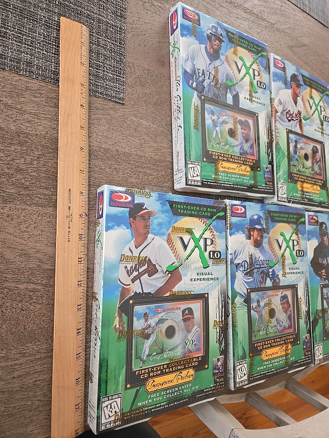 Donruss: VxP 1.0 CD Lot Of 5 Ken Griffey Jr. Ripken 1997 SEALED