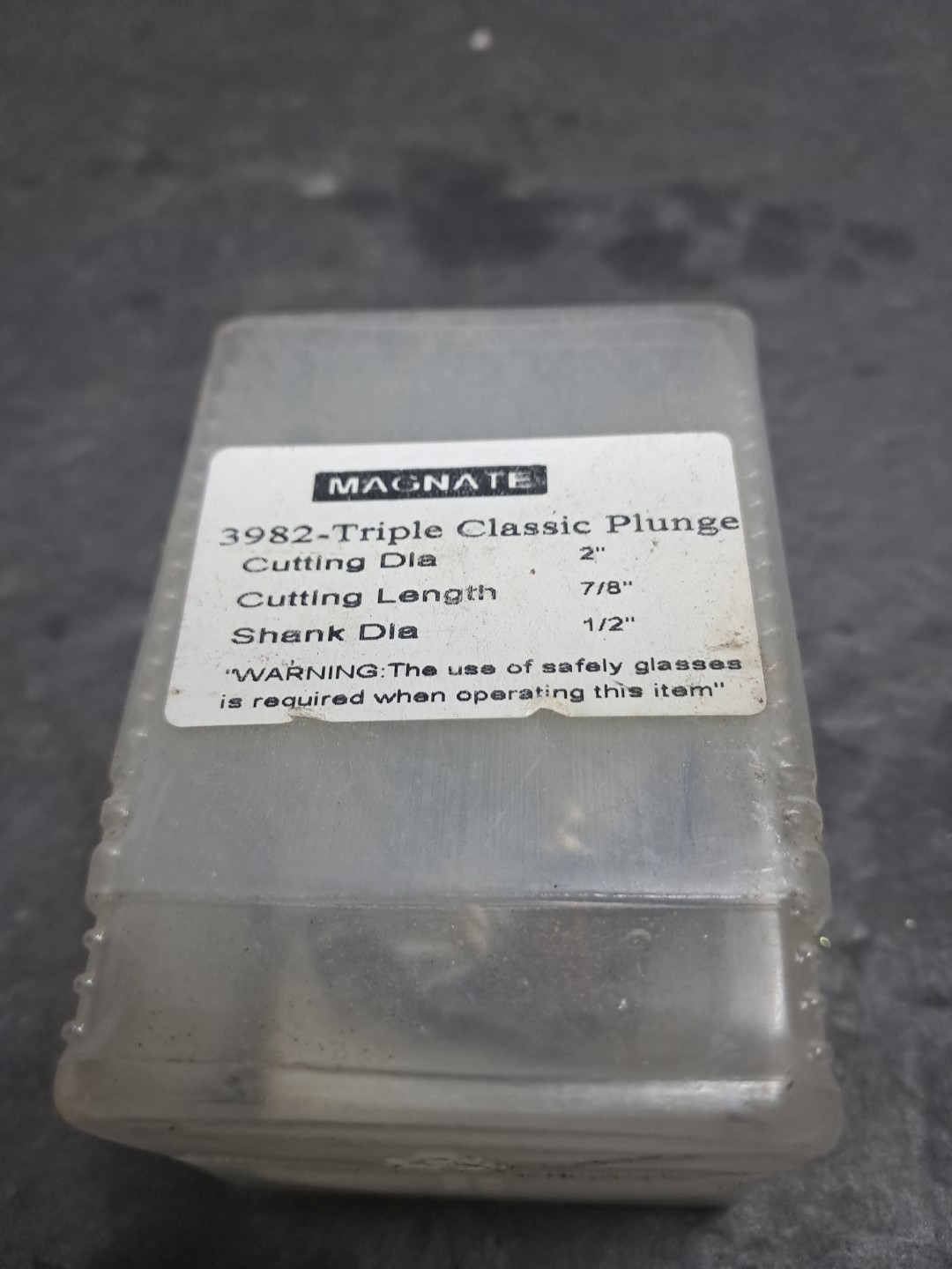 ❤️ Magnate 3982 Triple Classic Plunge Router Bit