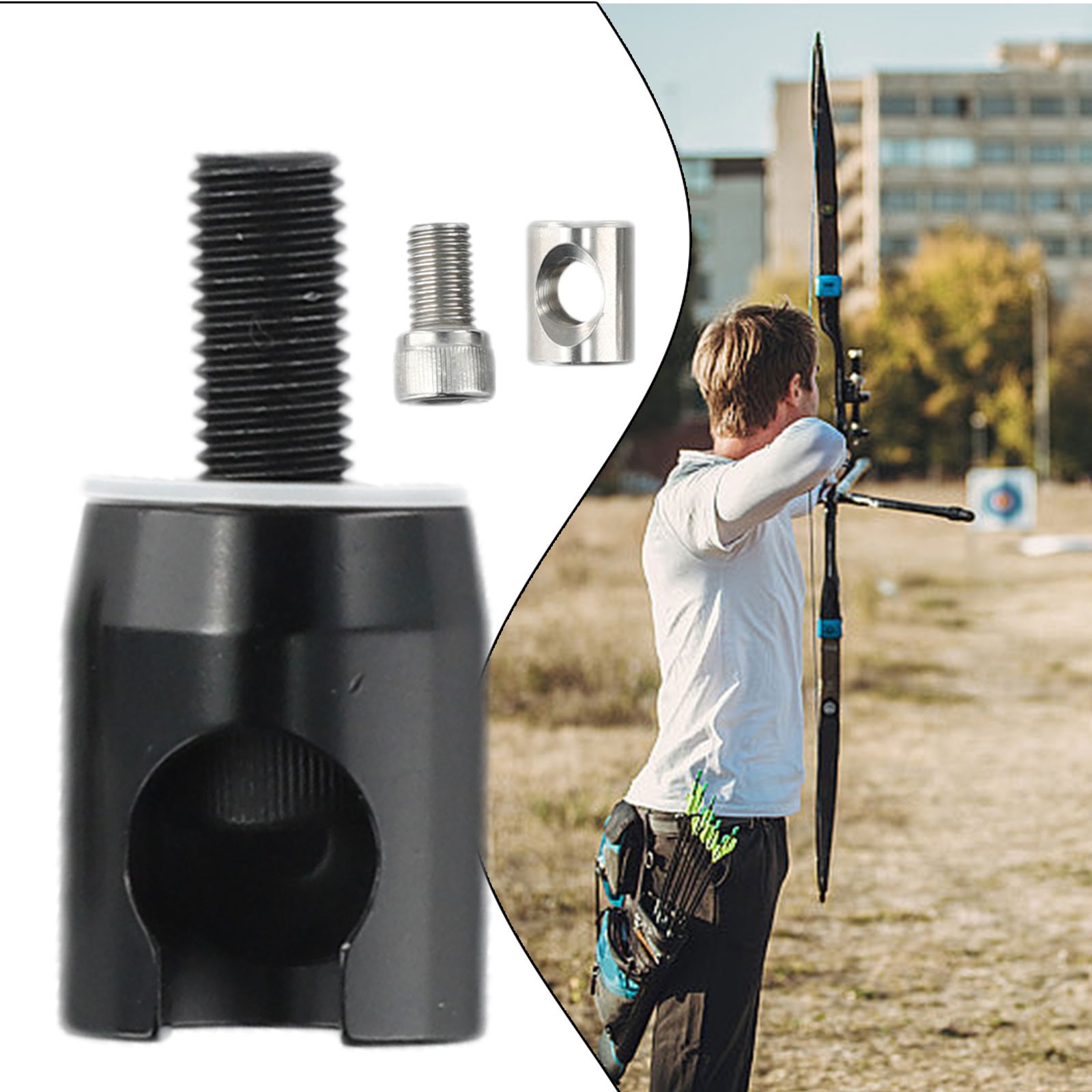 Bow For Stabilizer Quick Disconnect Adapter Aluminum for Compound Bows