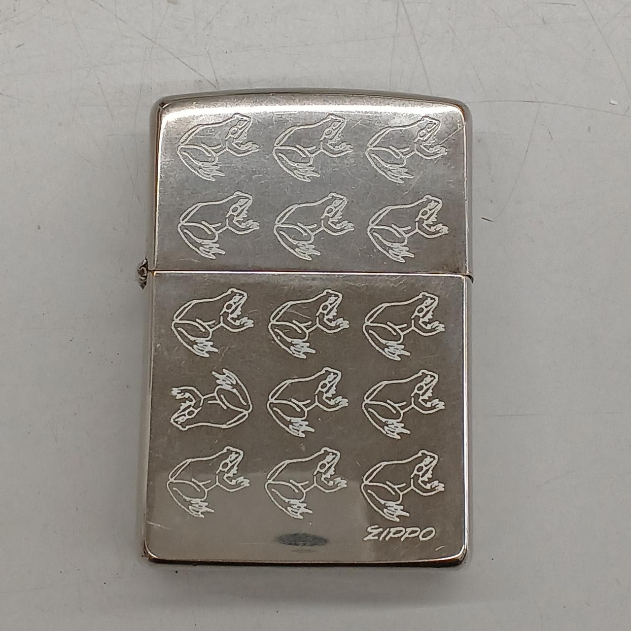 ZIPPO Frog Pattern Lighter Made in USA