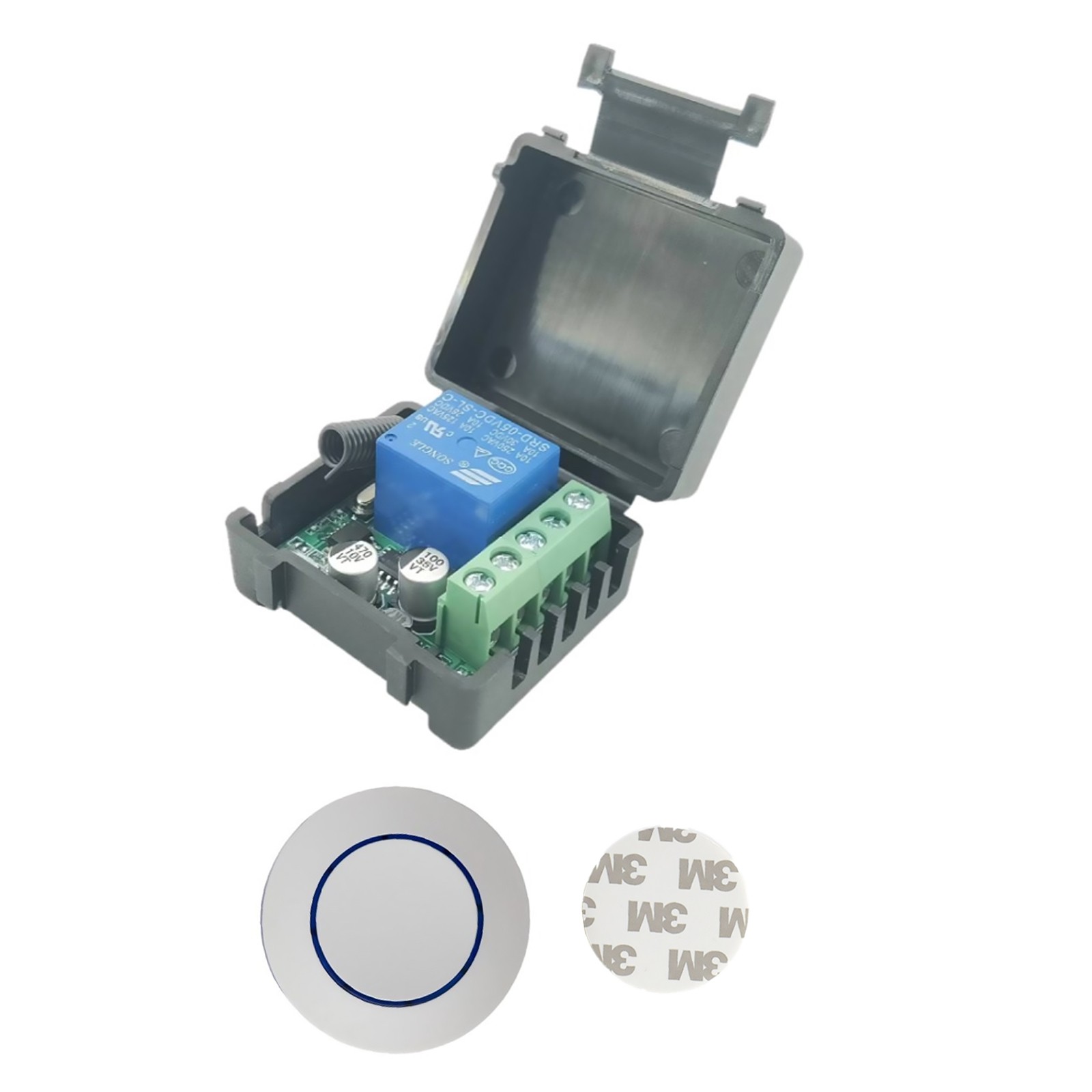433Mhz 5V-30V 1CH Universal Wireless Remote Control Switch Relay Receiver Module