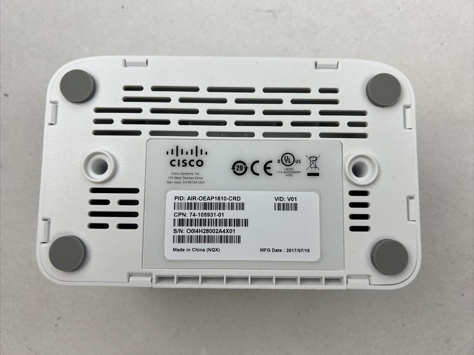 Cisco AIR-OEAP1810-CRD Replacement Cradle EUC