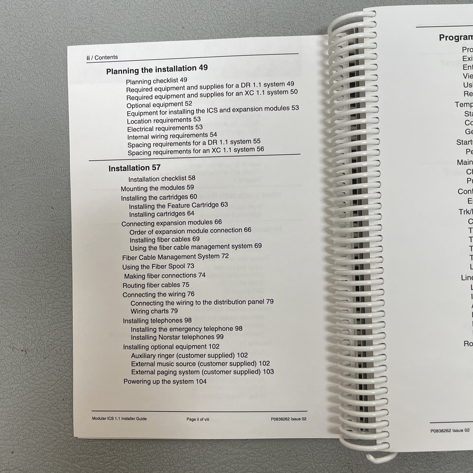 Norstar Plus Modular ICS 1.1 Installer Guide